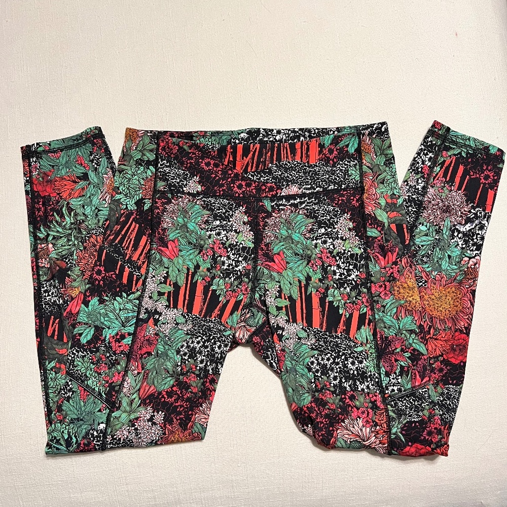 Fast and Free High Rise Lululemon Leggings